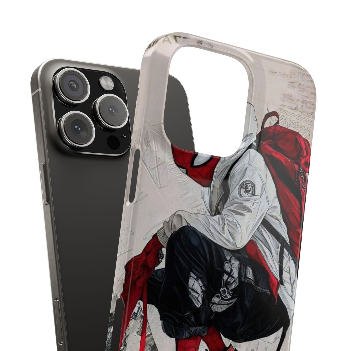 Urban Sneakerhead Phone Case — Red Backpack Streetwear Phone Cover - LUXURY LEGEND