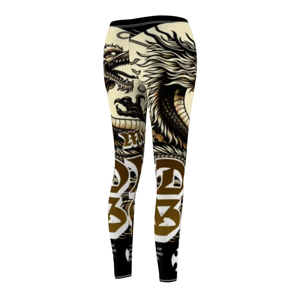Dragon Print Casual Leggings - Stylish Workout & Yoga Pants - Unique Gift for Her - LUXURY LEGEND
