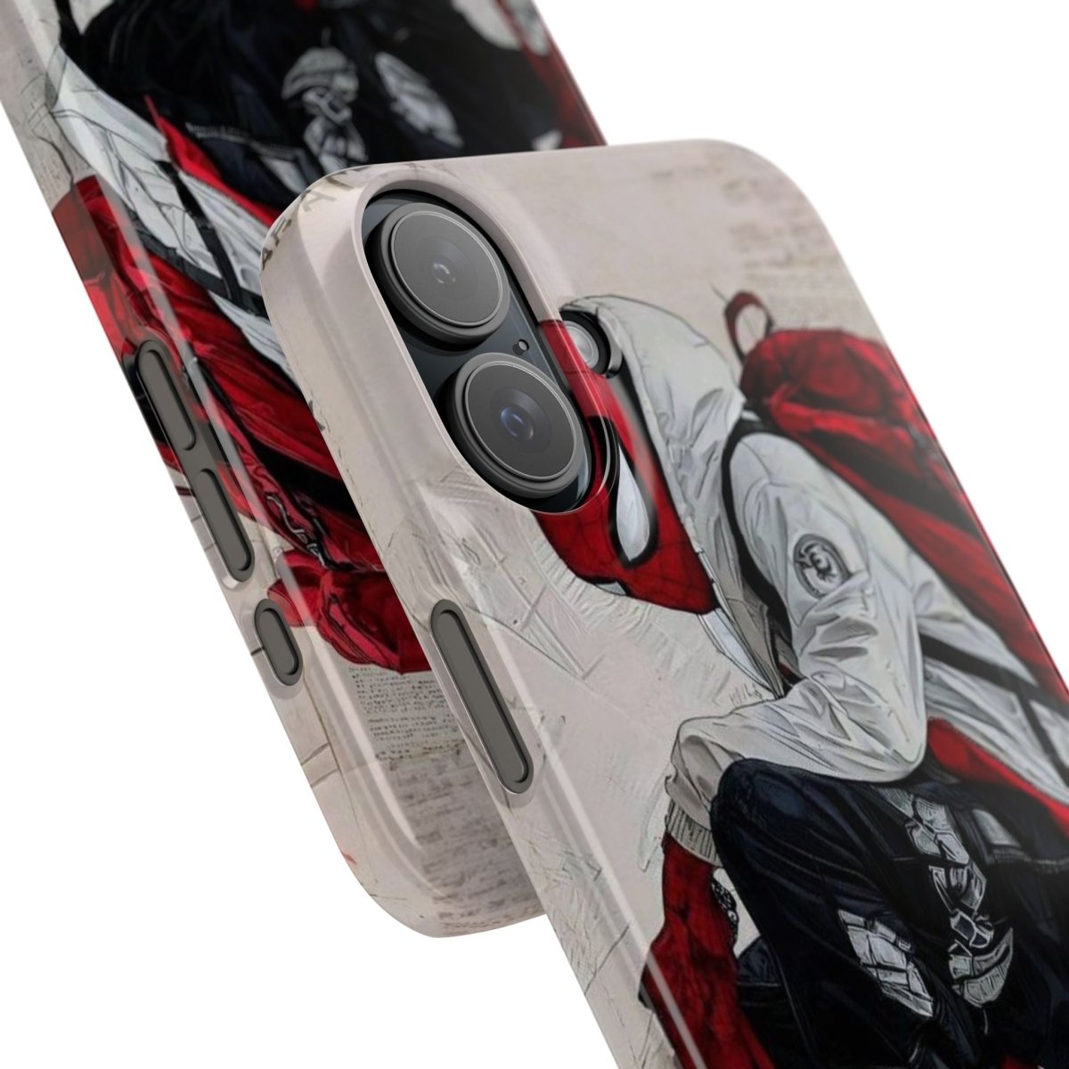 Urban Sneakerhead Phone Case — Red Backpack Streetwear Phone Cover - LUXURY LEGEND