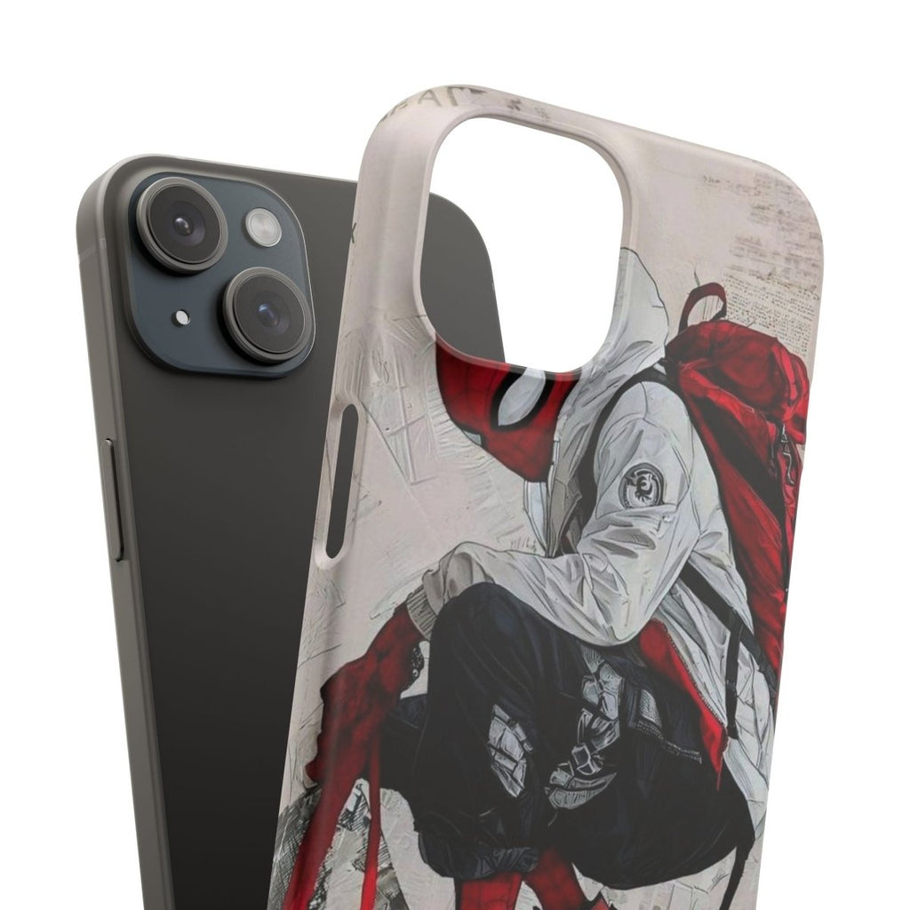 Urban Sneakerhead Phone Case — Red Backpack Streetwear Phone Cover - LUXURY LEGEND