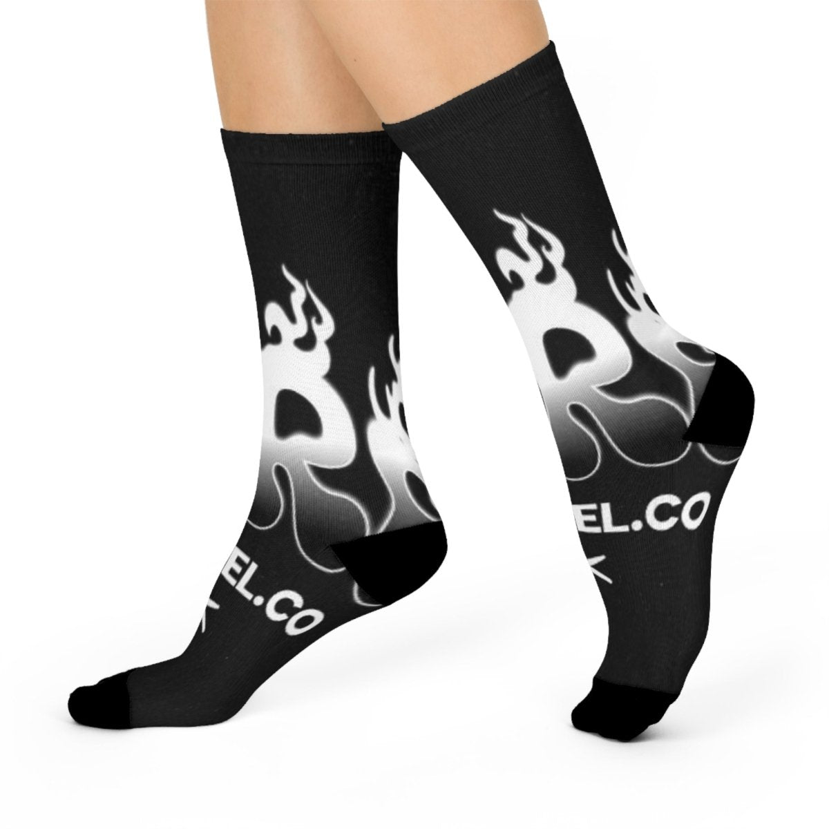 Cozy Cushioned Crew Socks - Stylish, Comfy Footwear for Everyday & Sports - LUXURY LEGEND