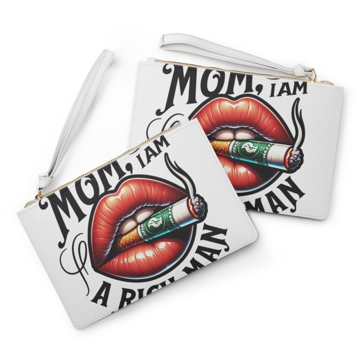Sassy Clutch Bag: Bold Lip Design, Perfect for Moms, Gift for Mother's Day, Party, Night Out, Pride Yourself! - LUXURY LEGEND