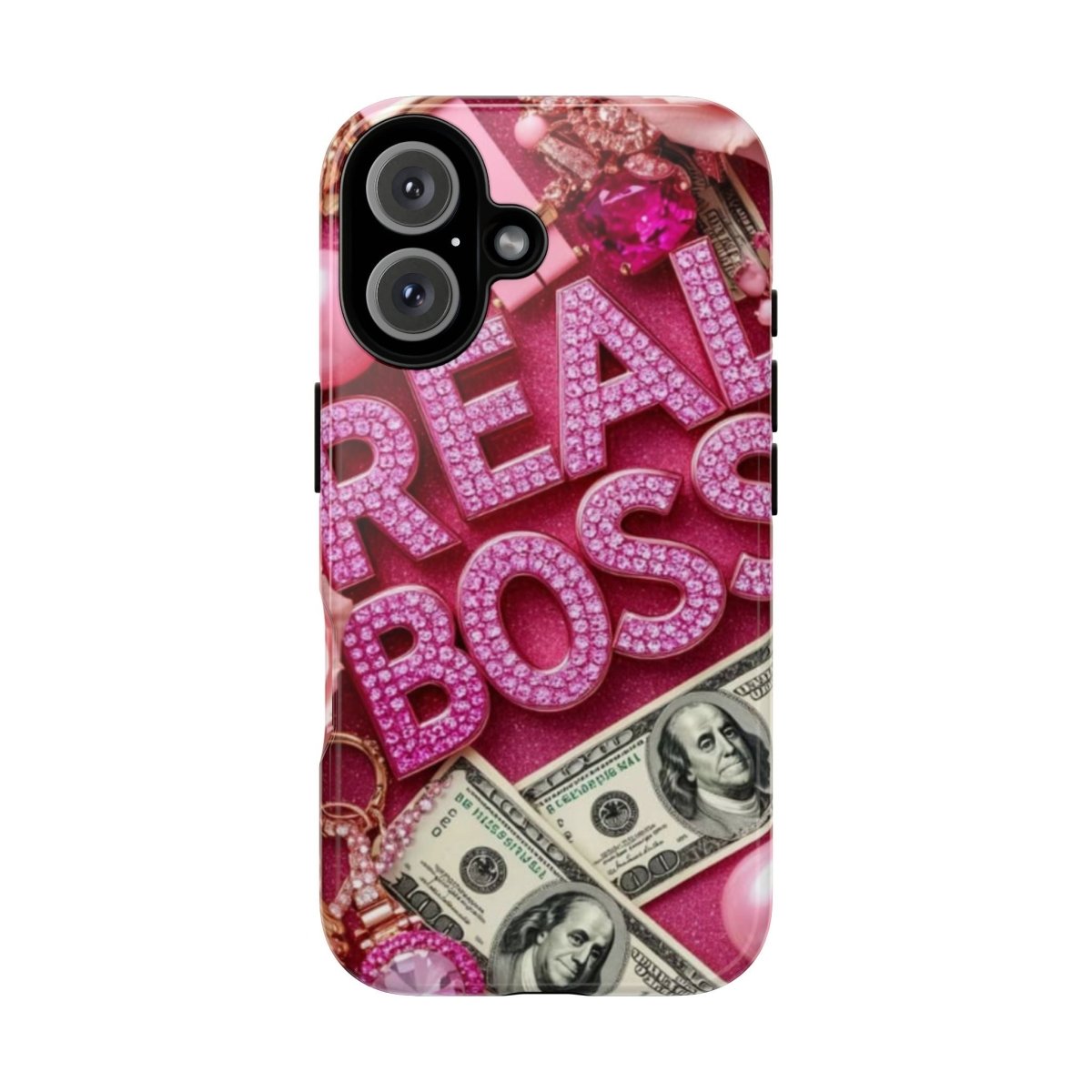 Real Boss Phone Case: Glamorous Design for Boss Babes, Gift for Her, Trendy Accessory - LUXURY LEGEND