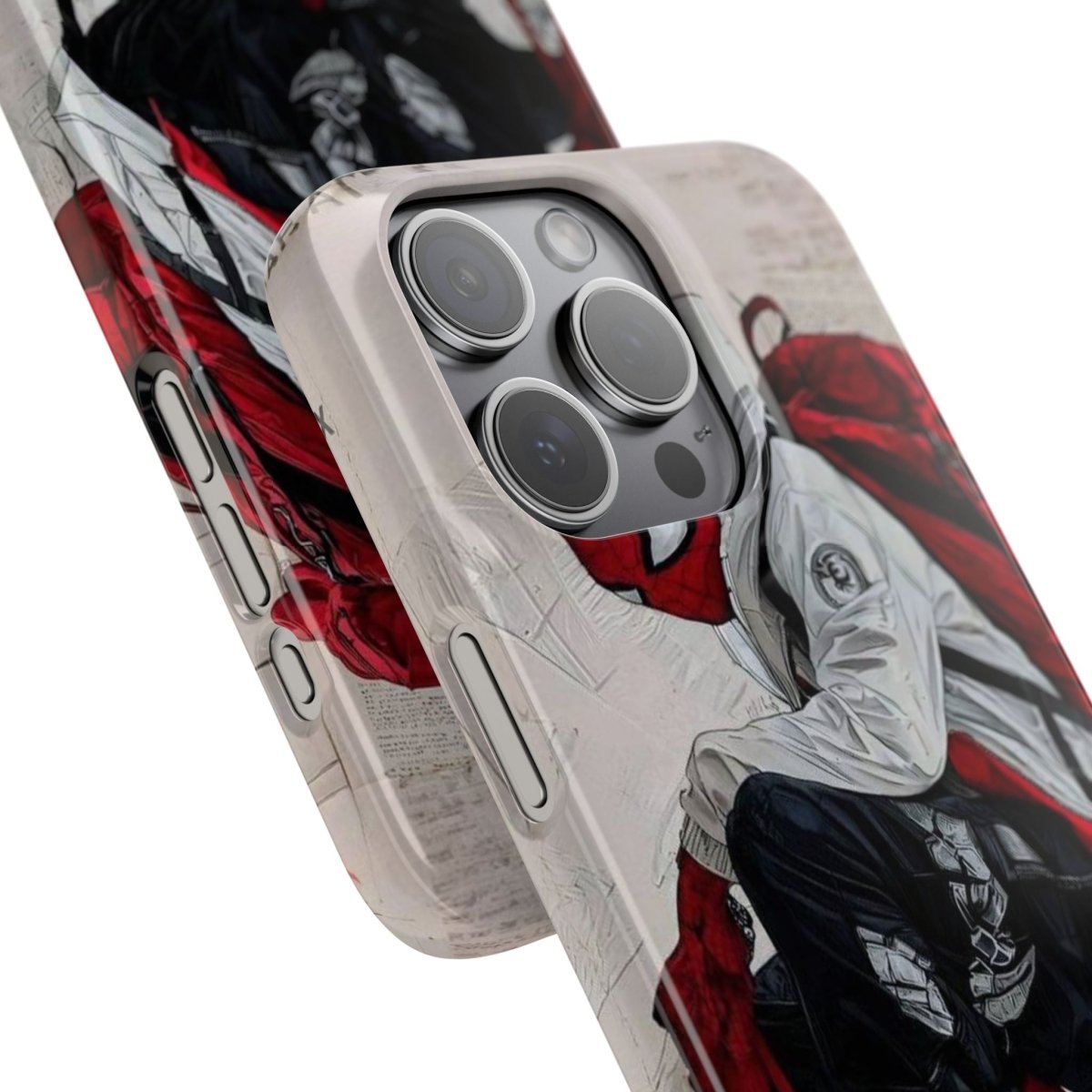 Urban Sneakerhead Phone Case — Red Backpack Streetwear Phone Cover - LUXURY LEGEND