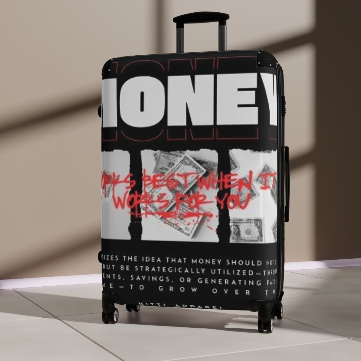 Trendy Motivational Suitcase | Ideal for Travel, Vacation, Business | Great Gift Idea - LUXURY LEGEND