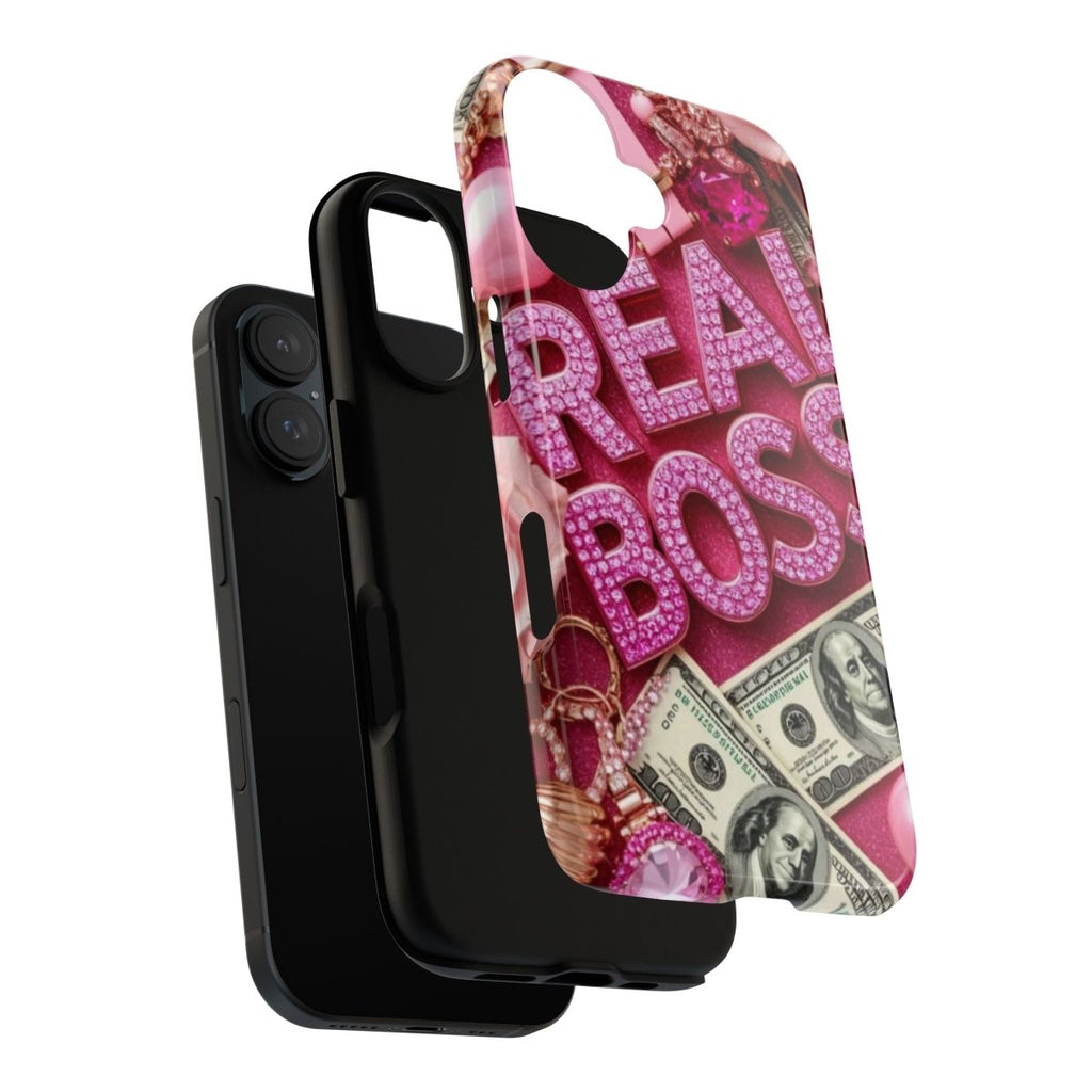 Real Boss Phone Case: Glamorous Design for Boss Babes, Gift for Her, Trendy Accessory - LUXURY LEGEND