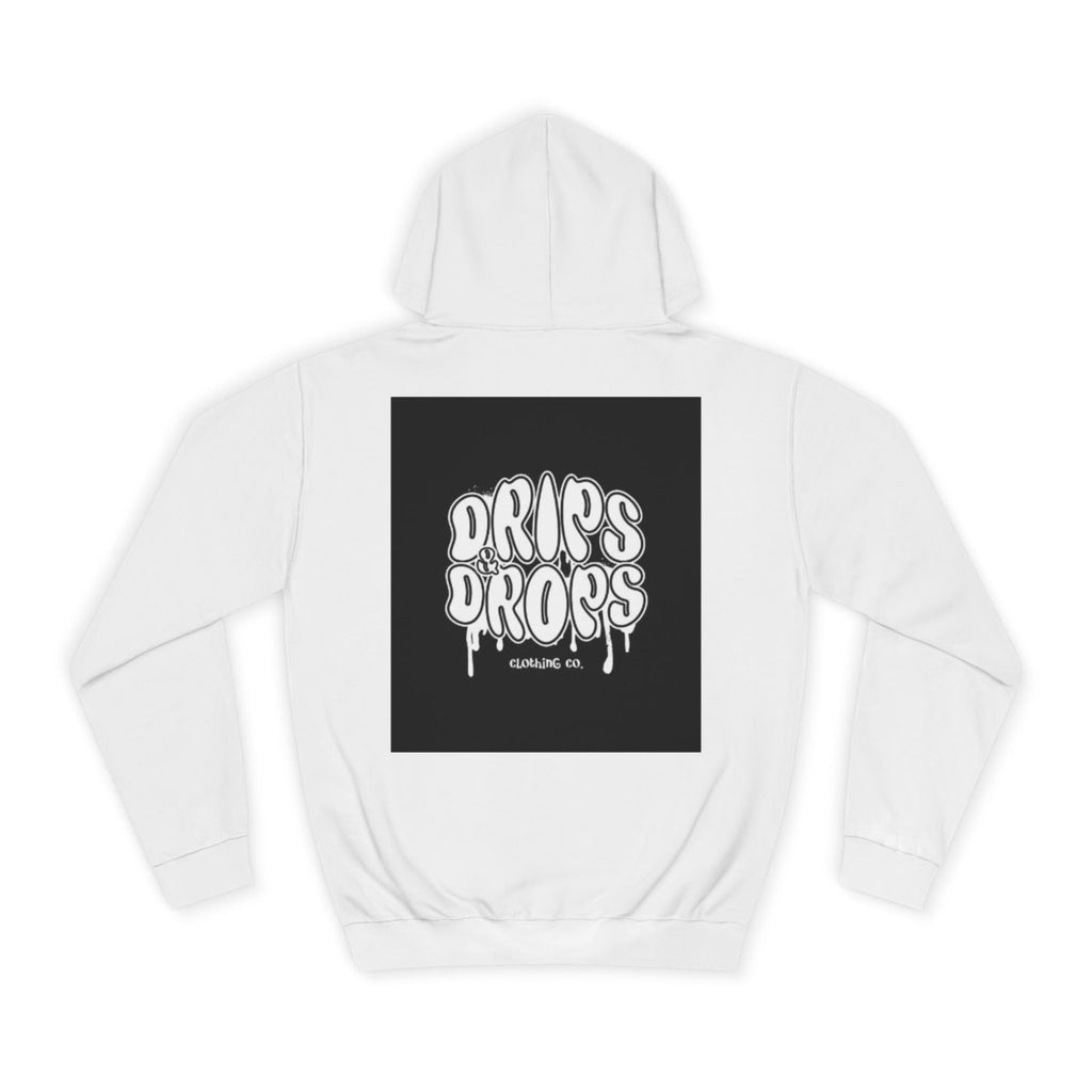 Drips Drops Cozy College Hoodie - Trendy Streetwear for College Students - LUXURY LEGEND