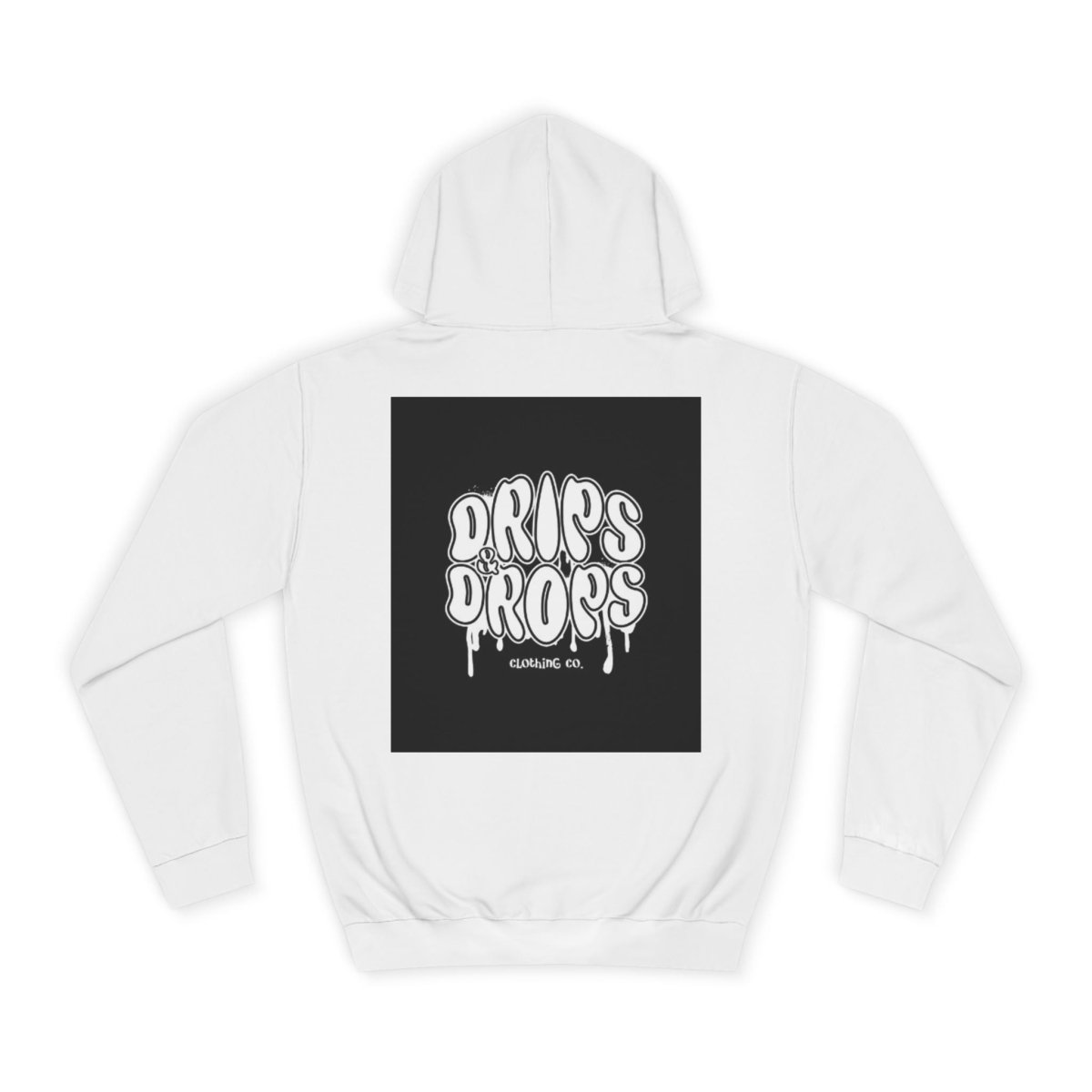 Drips Drops Cozy College Hoodie - Trendy Streetwear for College Students - LUXURY LEGEND