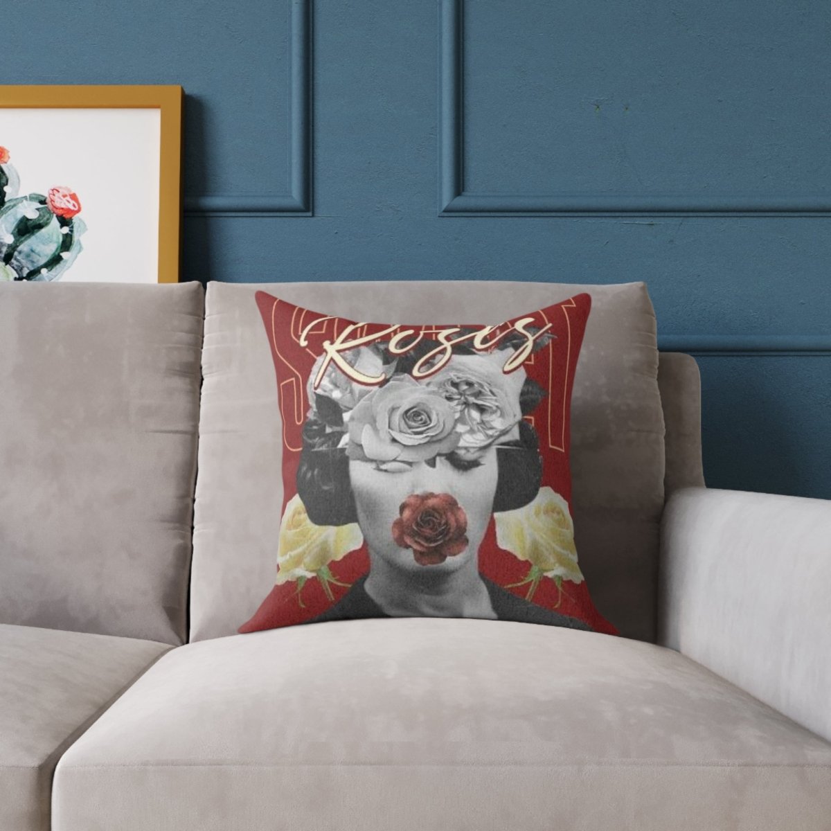 Vintage Floral Pillow | Boho Home Decor Cushion, Gift for Her - LUXURY LEGEND