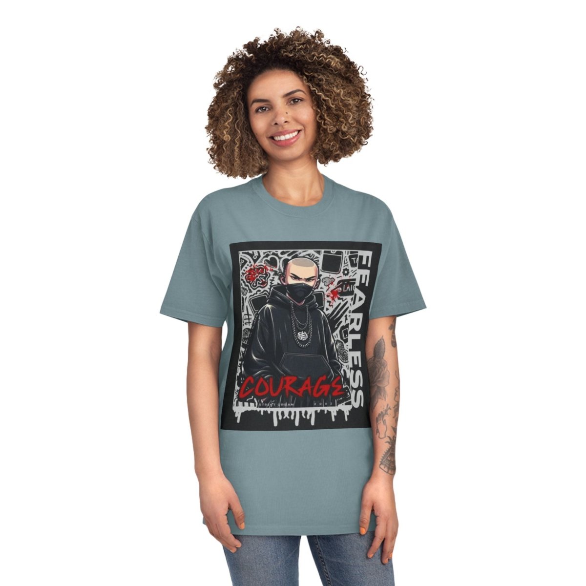 Bold Fearless Graphic Tee - Streetwear Unisex Shirt, Gift for Teens - LUXURY LEGEND