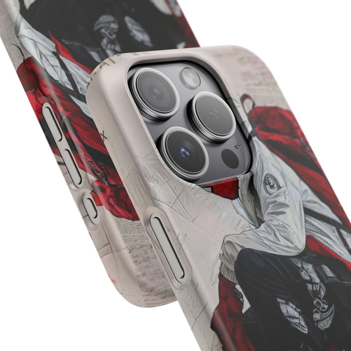 Urban Sneakerhead Phone Case — Red Backpack Streetwear Phone Cover - LUXURY LEGEND