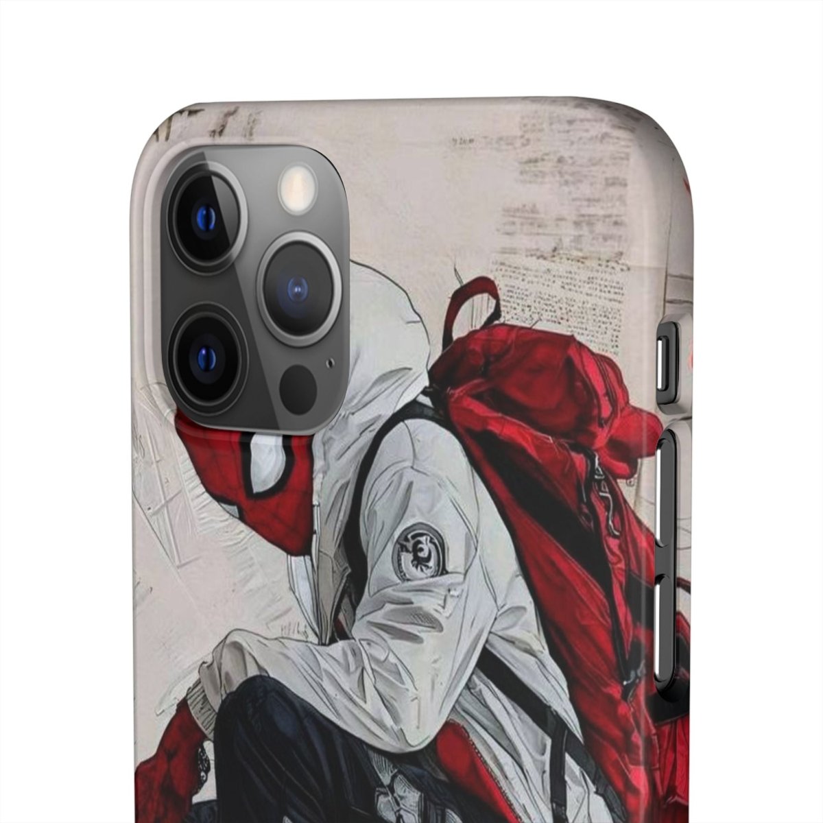 Urban Sneakerhead Phone Case — Red Backpack Streetwear Phone Cover - LUXURY LEGEND