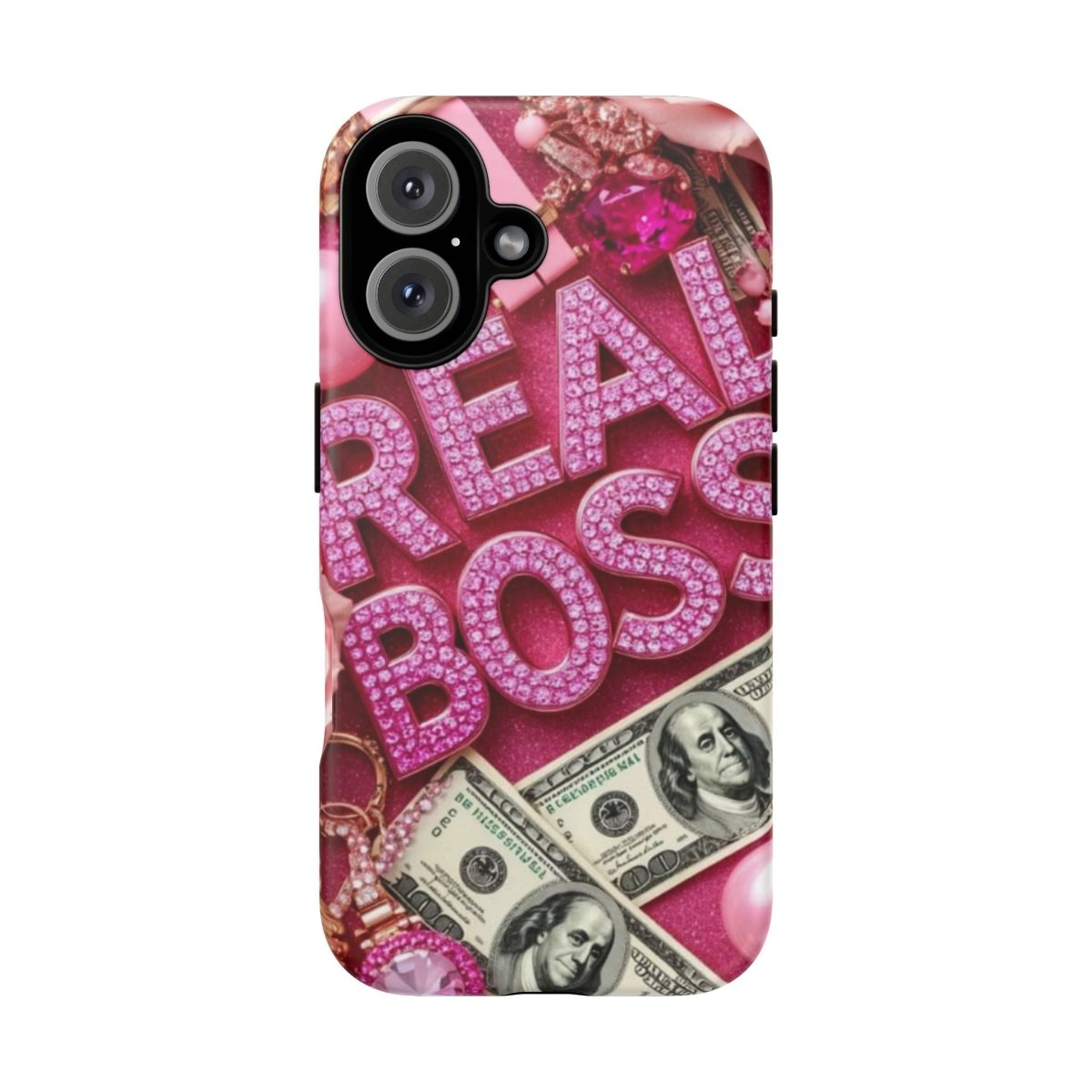 Real Boss Phone Case: Glamorous Design for Boss Babes, Gift for Her, Trendy Accessory - LUXURY LEGEND