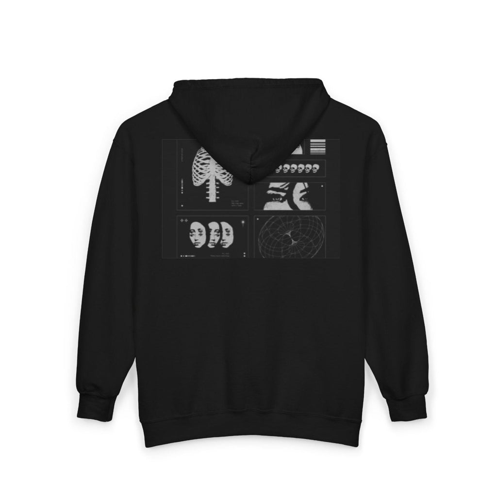 Cybersecurity Hoodie - Hacker Graphic Full-Zip Sweatshirt - LUXURY LEGEND
