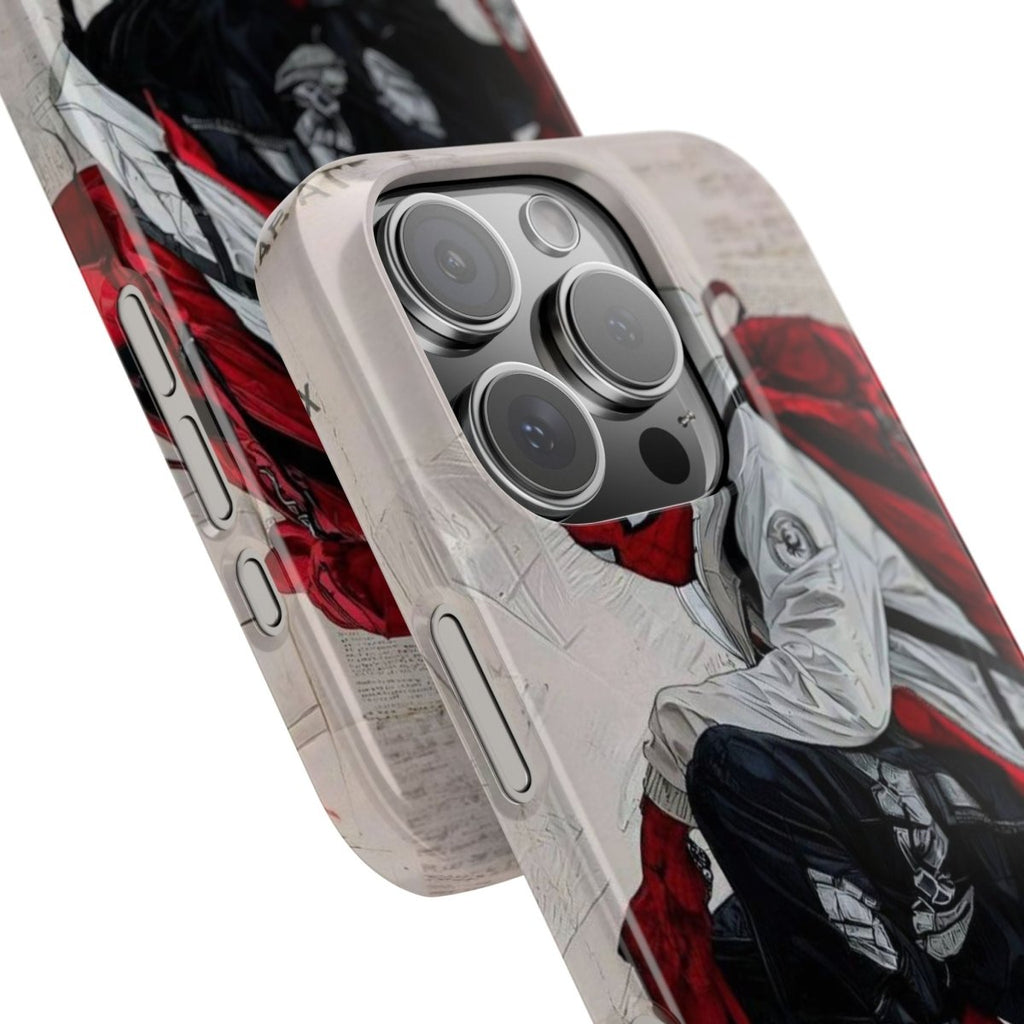 Urban Sneakerhead Phone Case — Red Backpack Streetwear Phone Cover - LUXURY LEGEND