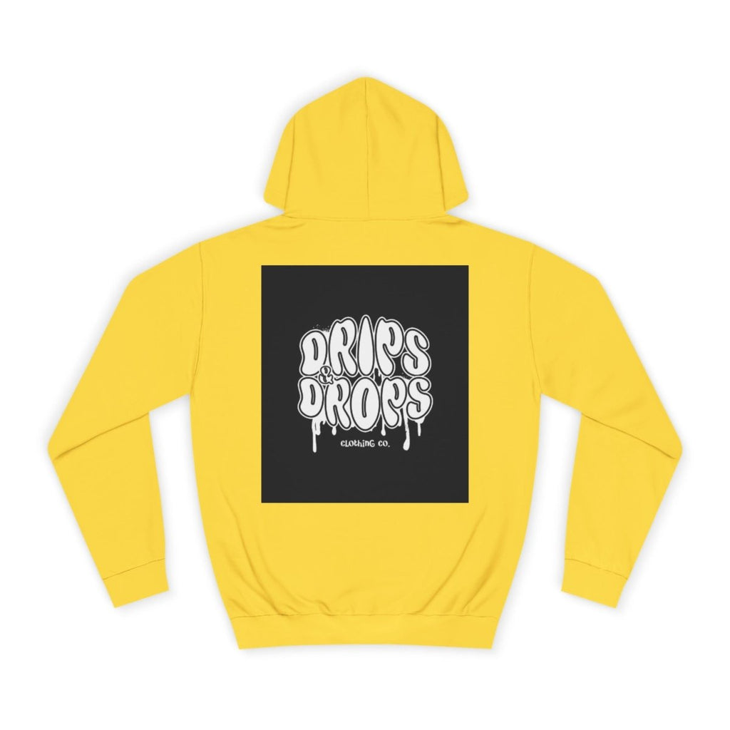 Drips Drops Cozy College Hoodie - Trendy Streetwear for College Students - LUXURY LEGEND