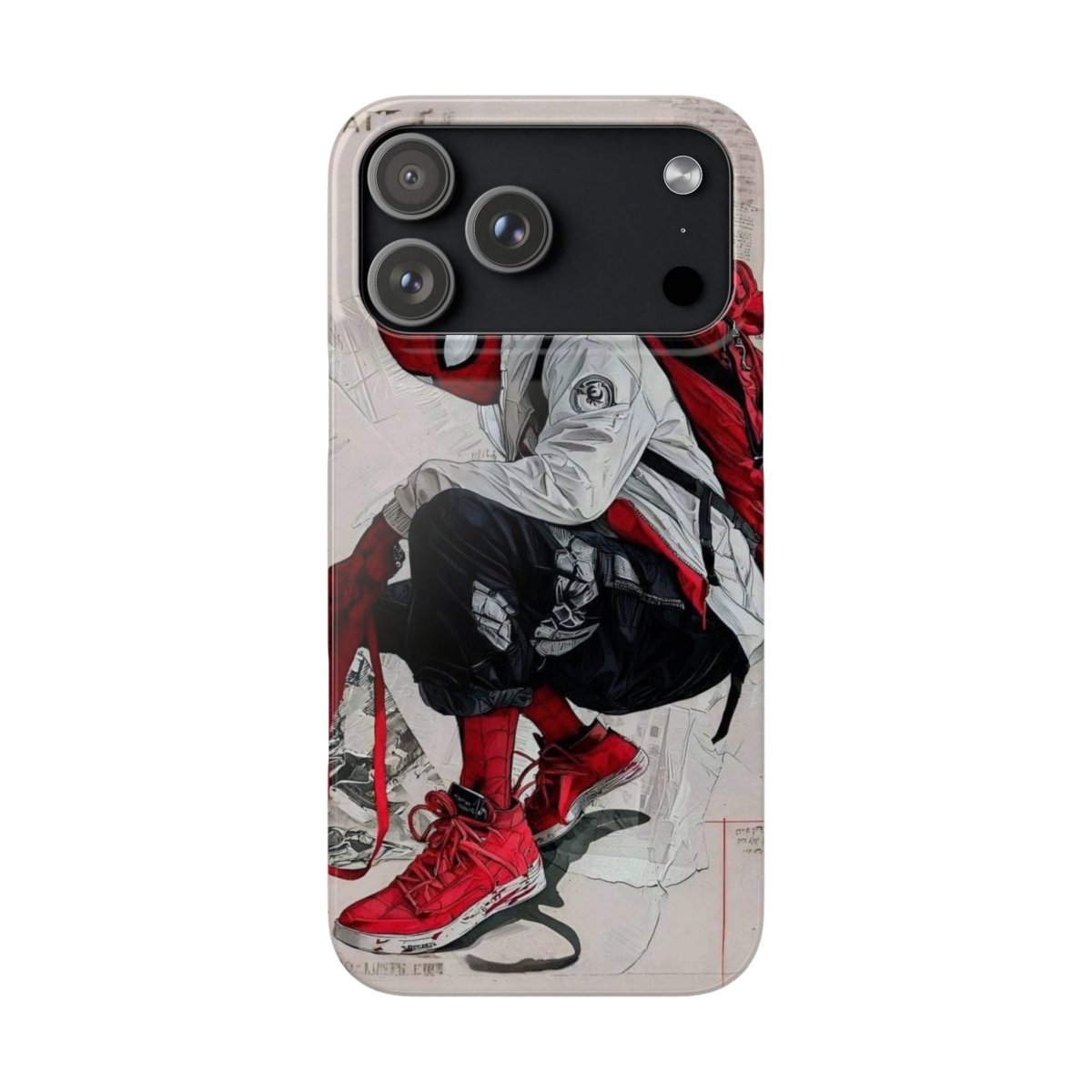 Urban Sneakerhead Phone Case — Red Backpack Streetwear Phone Cover - LUXURY LEGEND
