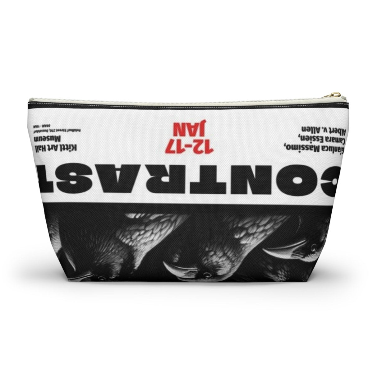 Parisian Art Lover's Essentials Pouch: Cute, Unique, Fun Travel Companion! - LUXURY LEGEND