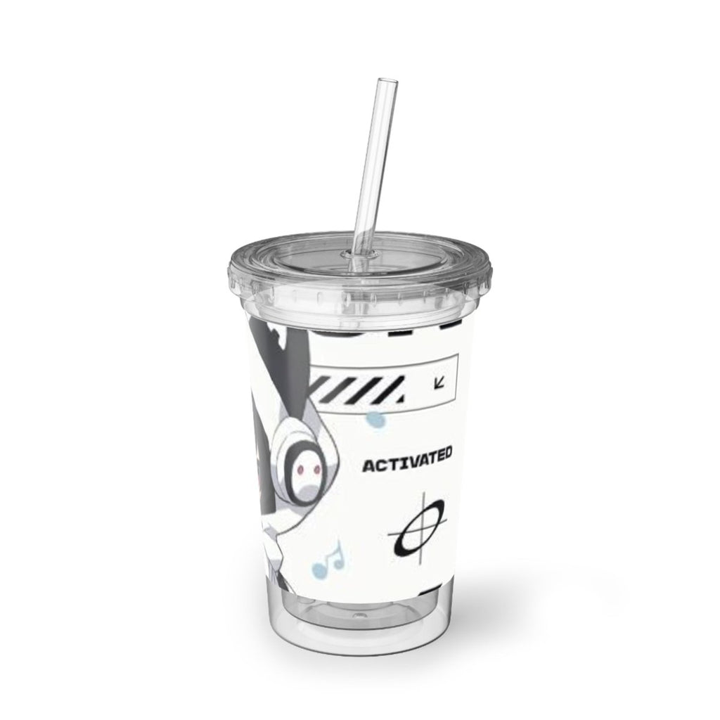 Anime Design Acrylic Cup: Stylish Drinkware for Gamers, Anime Fans, Birthdays & Summer Parties - LUXURY LEGEND