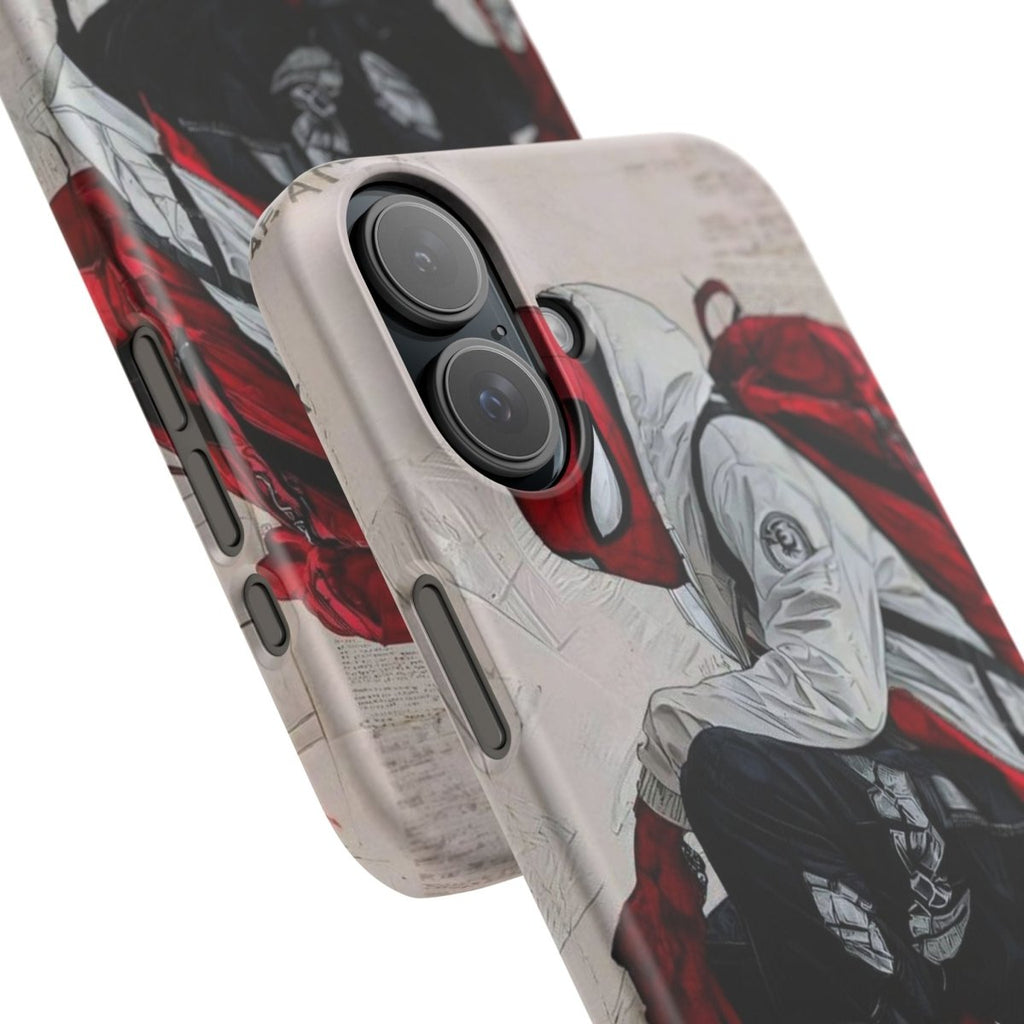 Urban Sneakerhead Phone Case — Red Backpack Streetwear Phone Cover - LUXURY LEGEND