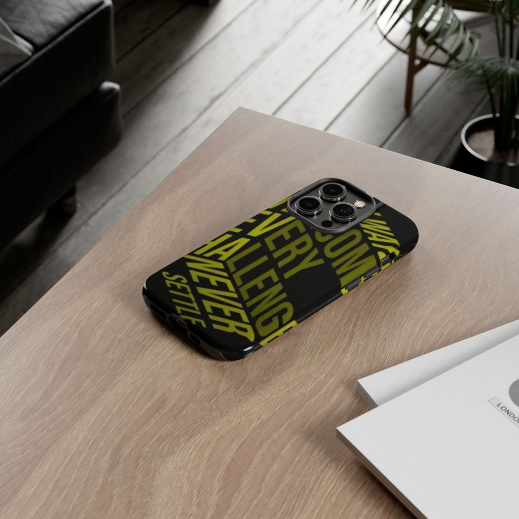 Inspirational Tough Love Phone Case | Custom Design, Durable Protection - LUXURY LEGEND