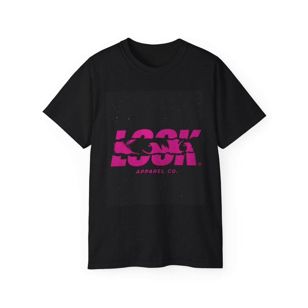 Bold LOOK Graphic Unisex Cotton Tee - Casual Streetwear Style, Perfect Summer Gift! - LUXURY LEGEND