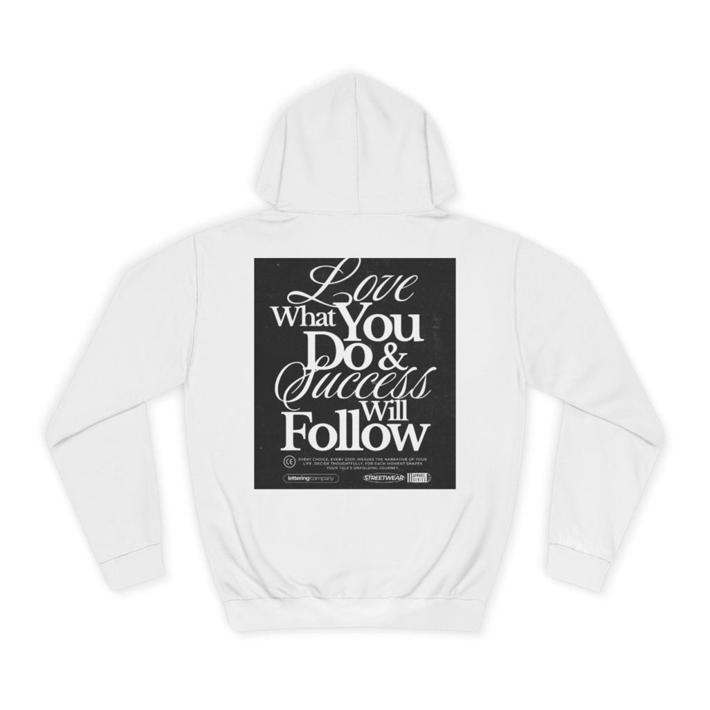 Inspirational College Hoodie, Unisex Gift for Students, School Spirit Wear - LUXURY LEGEND