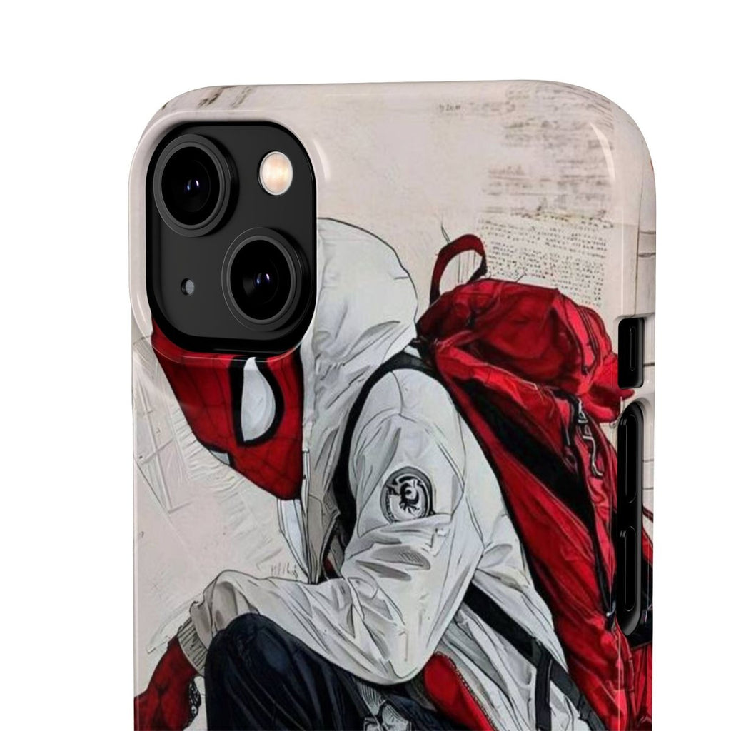 Urban Sneakerhead Phone Case — Red Backpack Streetwear Phone Cover - LUXURY LEGEND