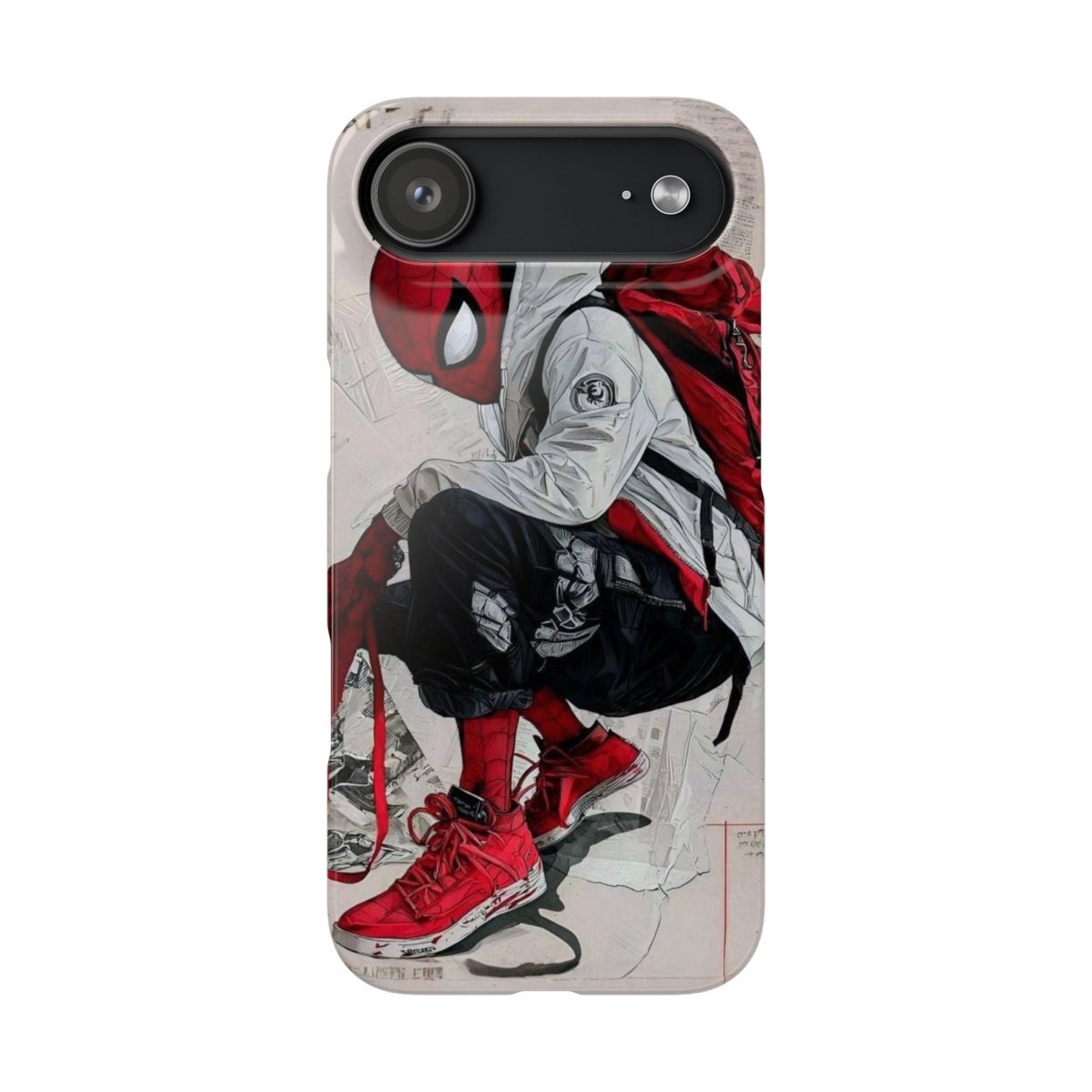 Urban Sneakerhead Phone Case — Red Backpack Streetwear Phone Cover - LUXURY LEGEND
