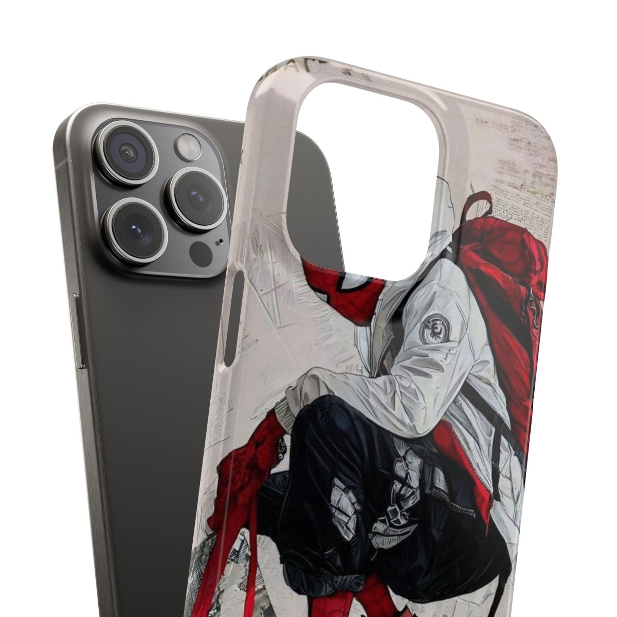 Urban Sneakerhead Phone Case — Red Backpack Streetwear Phone Cover - LUXURY LEGEND