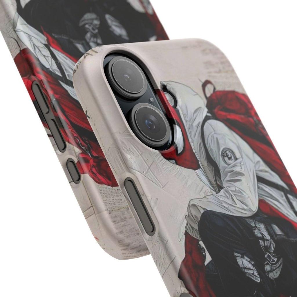 Urban Sneakerhead Phone Case — Red Backpack Streetwear Phone Cover - LUXURY LEGEND