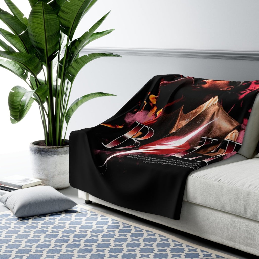 Cozy Thunder Bolt Sherpa Fleece Blanket - Music Lover's Gift for Winter Nights. - LUXURY LEGEND