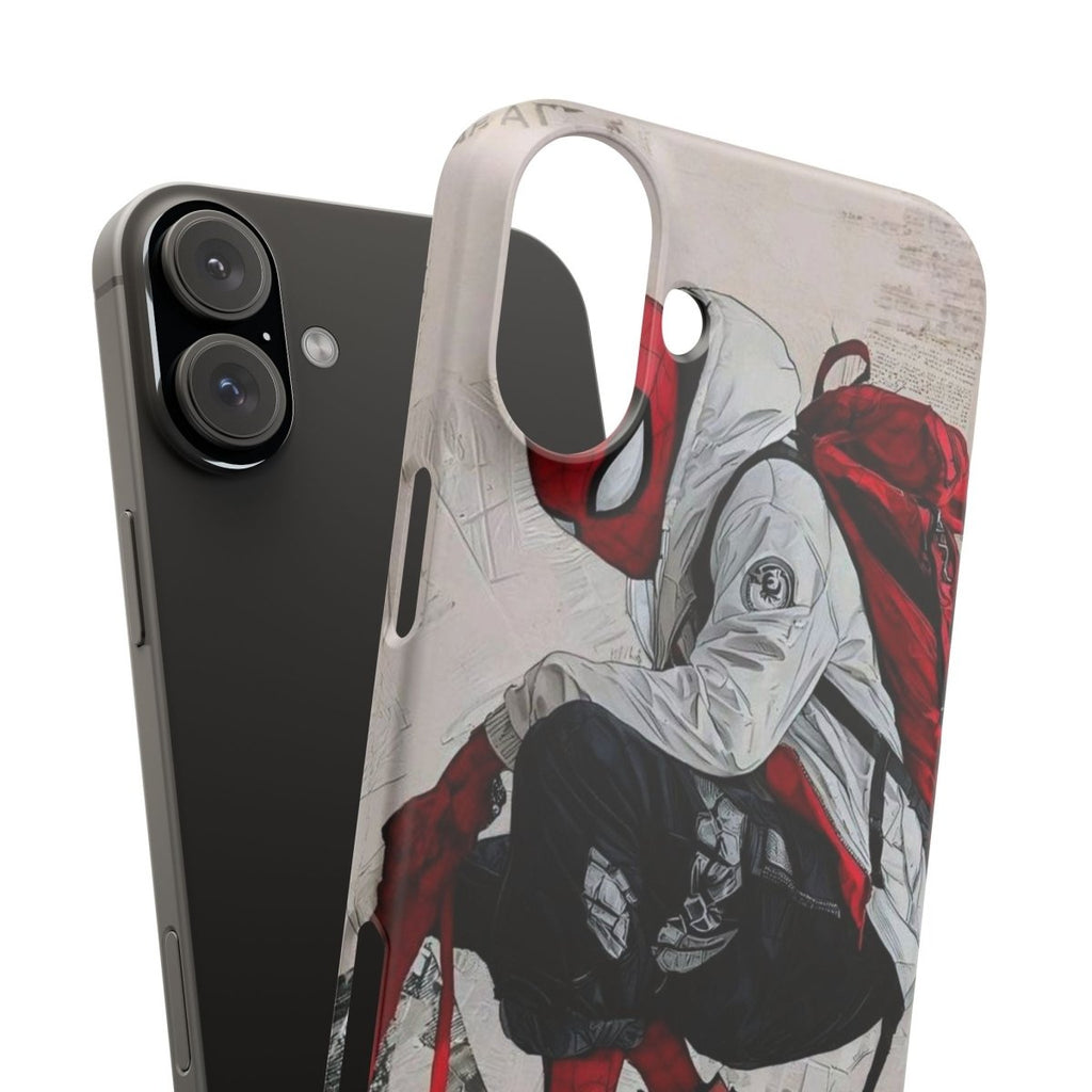 Urban Sneakerhead Phone Case — Red Backpack Streetwear Phone Cover - LUXURY LEGEND