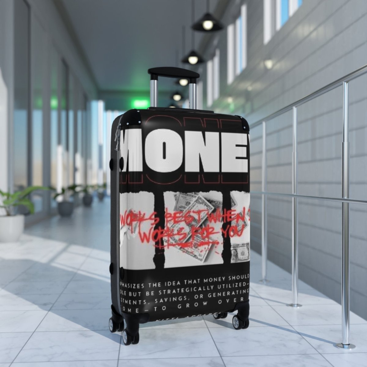 Trendy Motivational Suitcase | Ideal for Travel, Vacation, Business | Great Gift Idea - LUXURY LEGEND