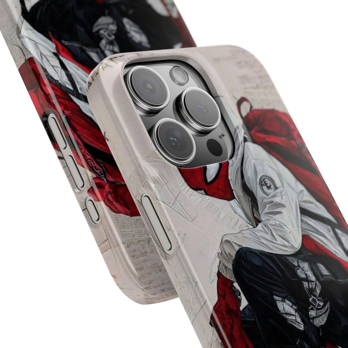 Urban Sneakerhead Phone Case — Red Backpack Streetwear Phone Cover - LUXURY LEGEND