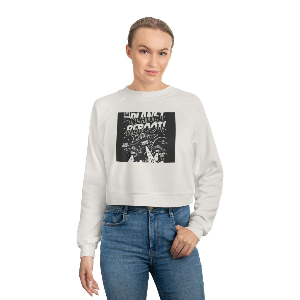 Cropped Fleece Pullover: Cozy & Stylish Sweatshirt for Her - LUXURY LEGEND