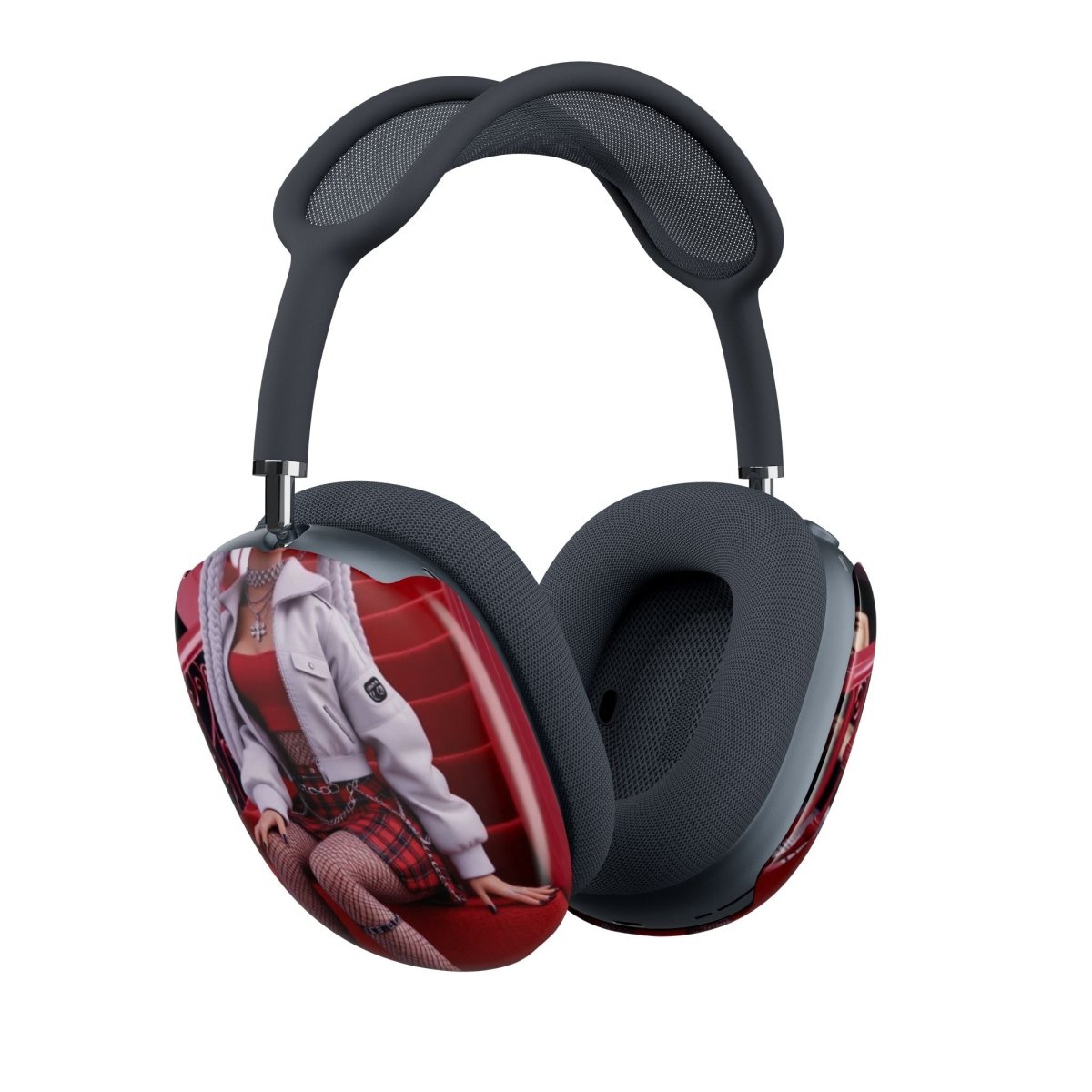 AirPods Max Case — Retro Schoolgirl Anime AOP Design - LUXURY LEGEND