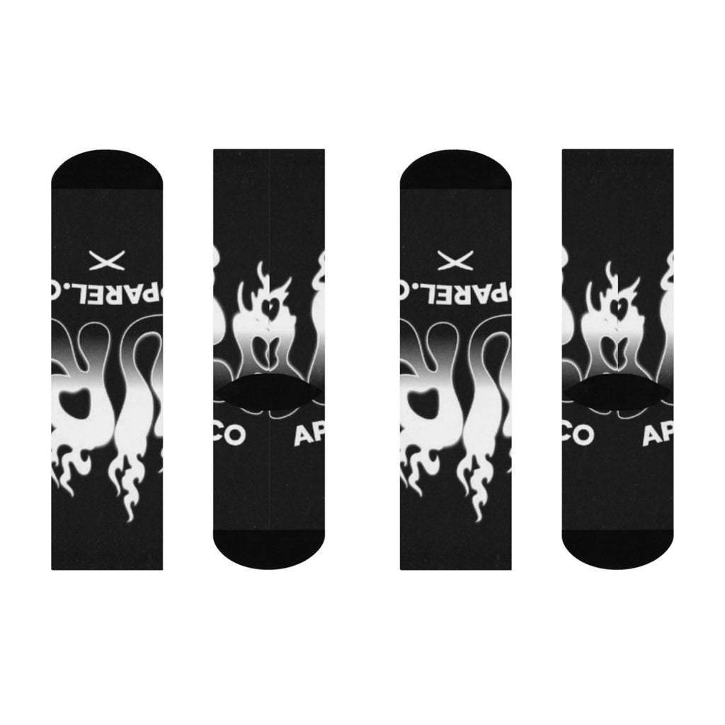 Cozy Cushioned Crew Socks - Stylish, Comfy Footwear for Everyday & Sports - LUXURY LEGEND