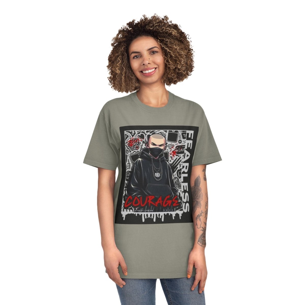 Bold Fearless Graphic Tee - Streetwear Unisex Shirt, Gift for Teens - LUXURY LEGEND