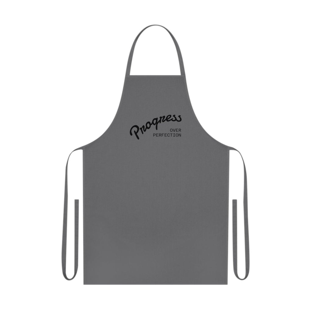 Progress Over Perfection Cotton Apron - Perfect Gift for Chefs & Home Cooks - LUXURY LEGEND