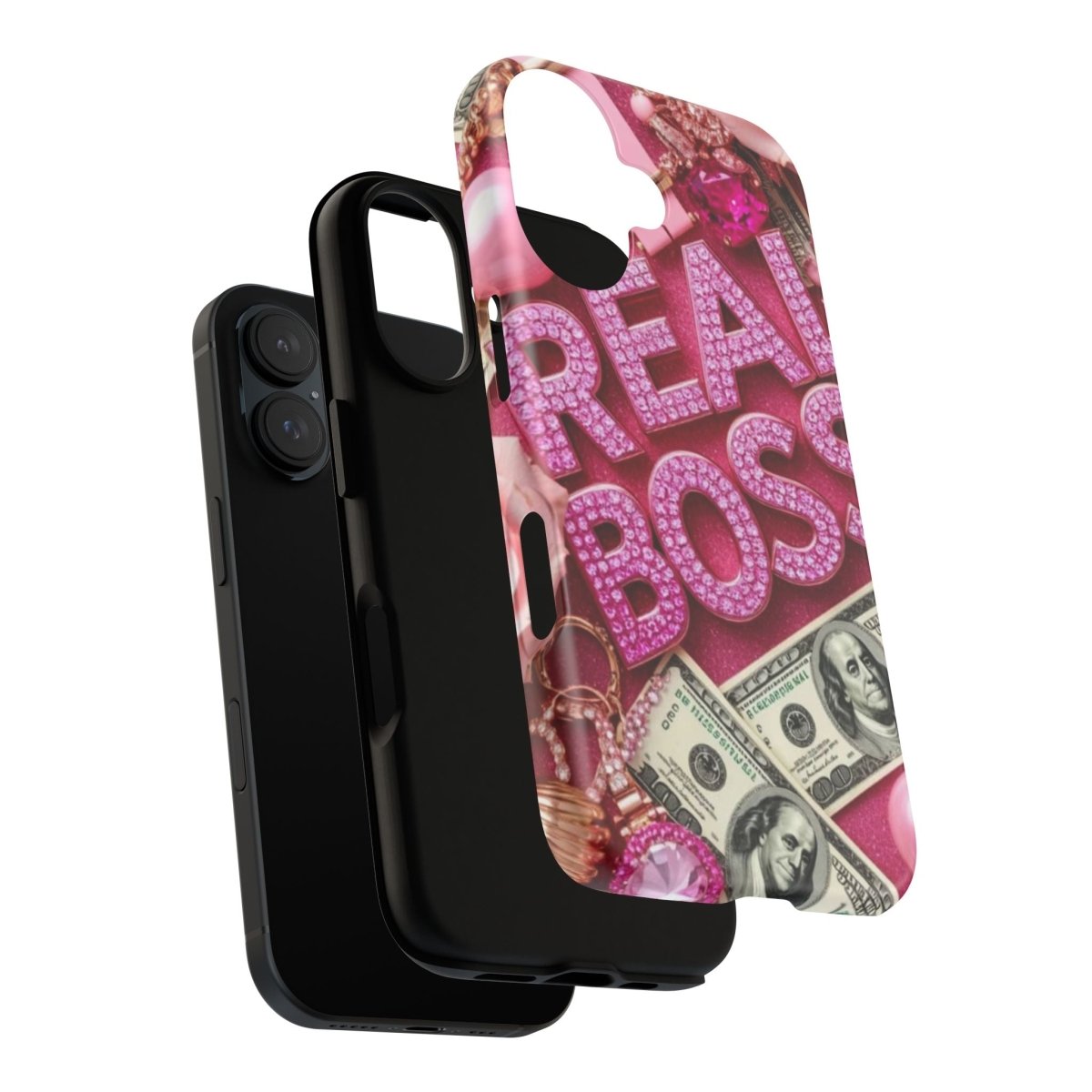 Real Boss Phone Case: Glamorous Design for Boss Babes, Gift for Her, Trendy Accessory - LUXURY LEGEND