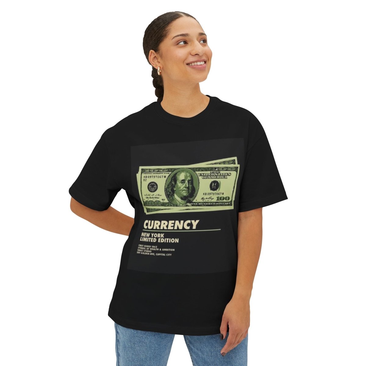 Unisex Oversized Boxy Tee - LUXURY LEGEND