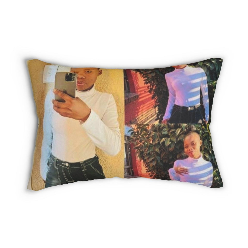 Personalized Photo Lumbar Pillow | Custom Decor, Gift for Home, Couch Cushion, Throw Pillow, Unique Keepsake - LUXURY LEGEND