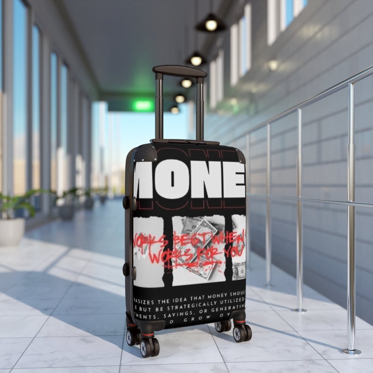 Trendy Motivational Suitcase | Ideal for Travel, Vacation, Business | Great Gift Idea - LUXURY LEGEND