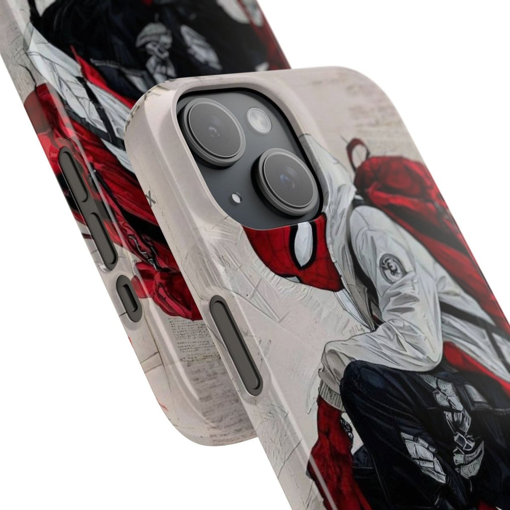 Urban Sneakerhead Phone Case — Red Backpack Streetwear Phone Cover - LUXURY LEGEND