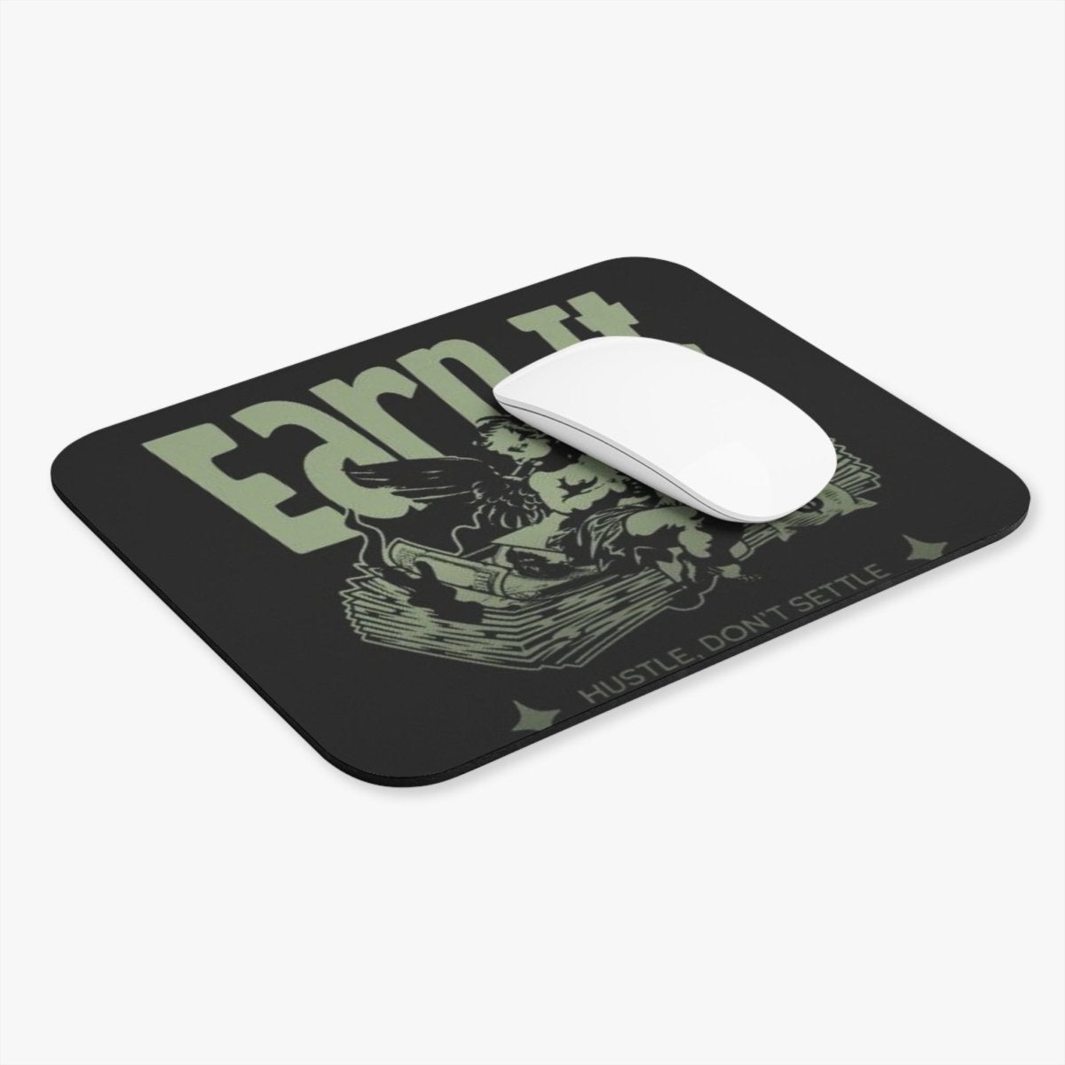 Hustle Mouse Pad - Stylish Office Decor and Gift for Entrepreneurs - LUXURY LEGEND