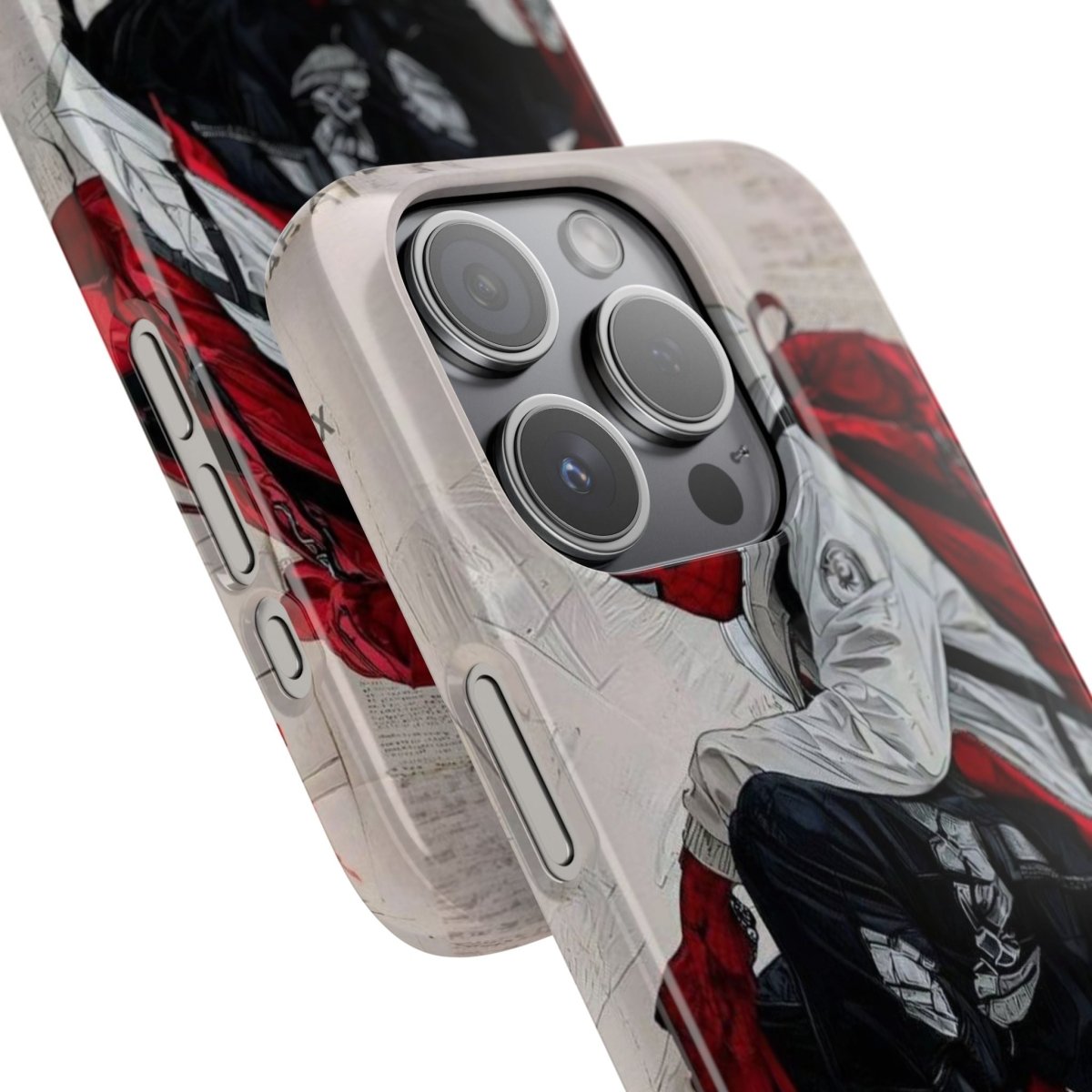 Urban Sneakerhead Phone Case — Red Backpack Streetwear Phone Cover - LUXURY LEGEND