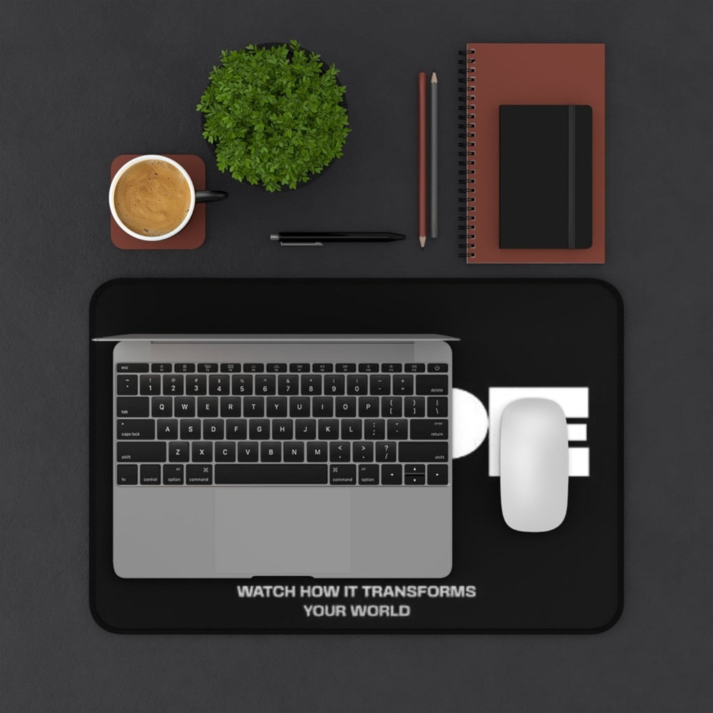 Hopeful Desk Mat - Inspirational Office Decor & Gift, Home Office Accessory & Organizer - LUXURY LEGEND