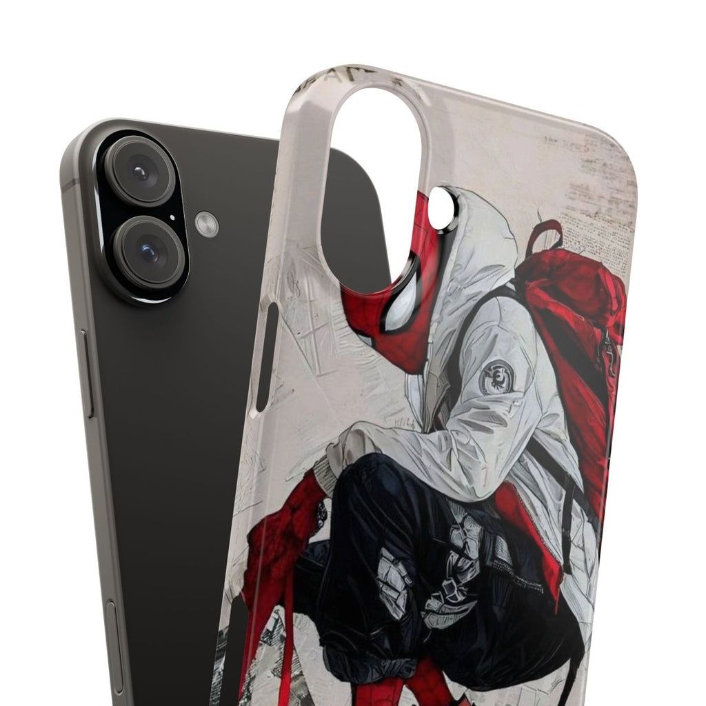 Urban Sneakerhead Phone Case — Red Backpack Streetwear Phone Cover - LUXURY LEGEND