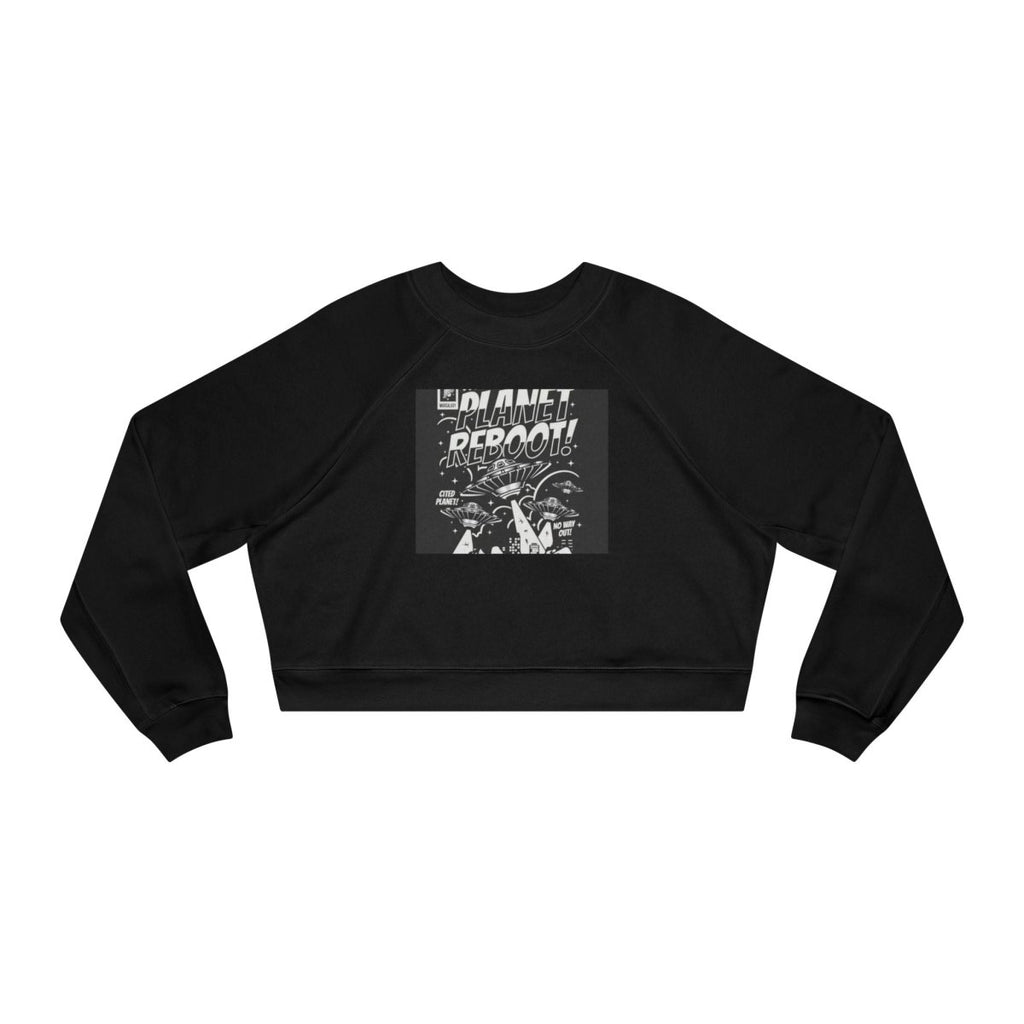 Cropped Fleece Pullover: Cozy & Stylish Sweatshirt for Her - LUXURY LEGEND